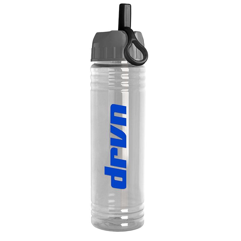 24 oz. Slim Fit Water Sports Bottle - Ring Straw Lid