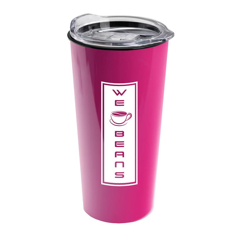 The Roadmaster - 18 oz. Travel Tumbler with Clear Slide lid