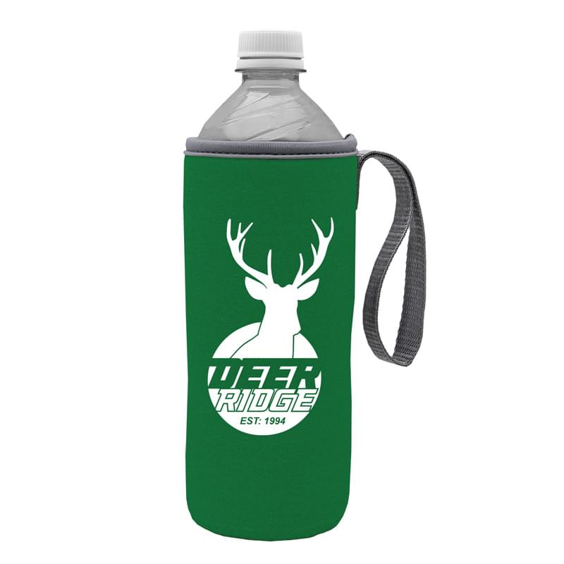 Water Bottle Caddy with Carry Strap
