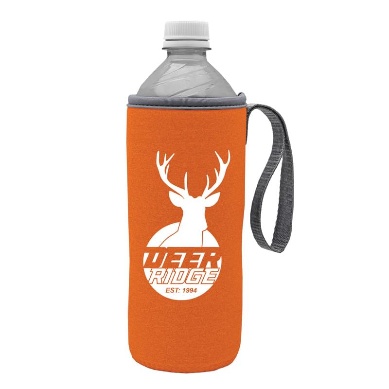 Water Bottle Caddy with Carry Strap