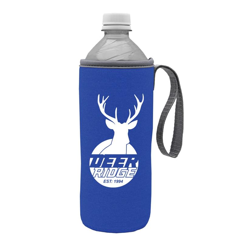 Water Bottle Caddy with Carry Strap