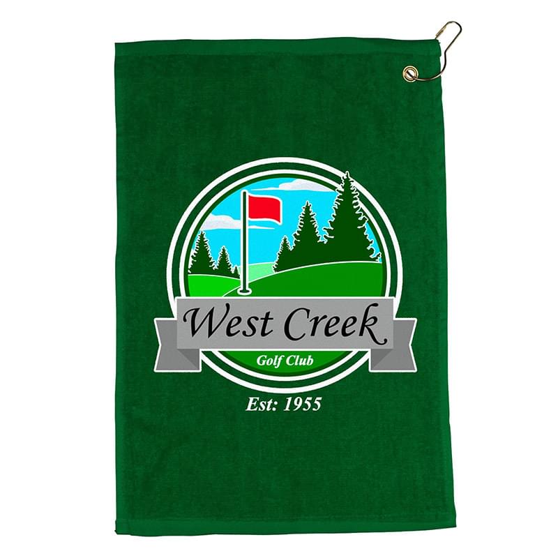 18" Golf Towel - Colors Digital