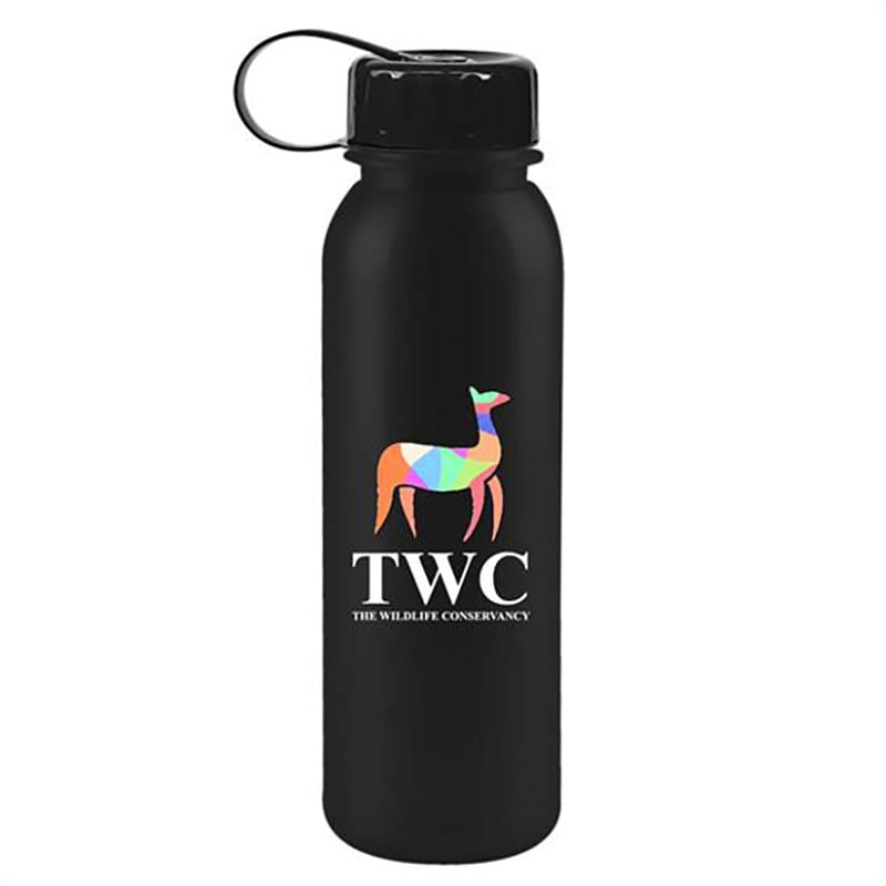 24oz Digital Metalike Bottle -Tethered Lid