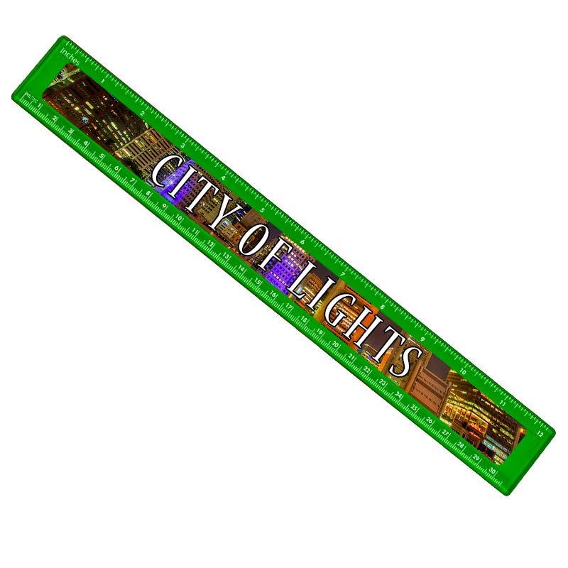 12" Ruler - 4c Digital Imprint