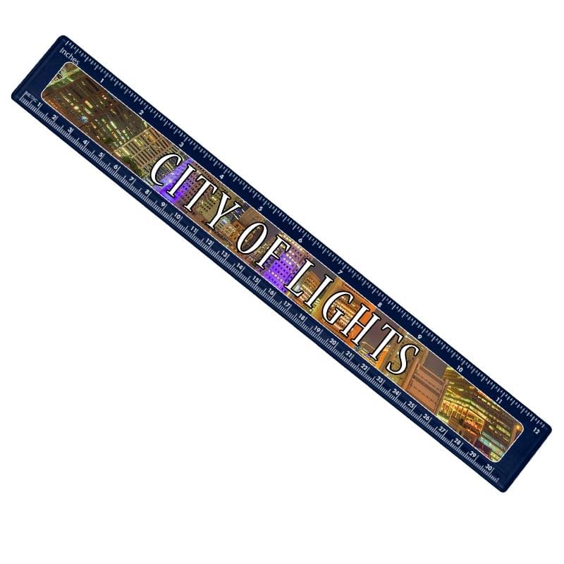 12" Ruler - 4c Digital Imprint