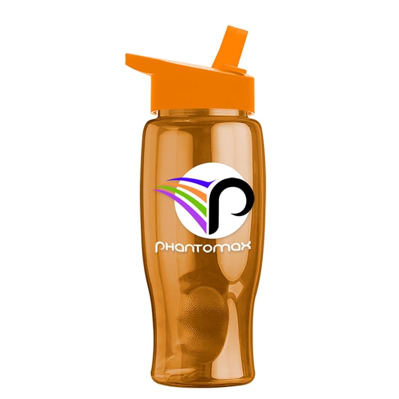 Poly-Pure - 27 oz. Bottle -Flip Straw Lid - Digital
