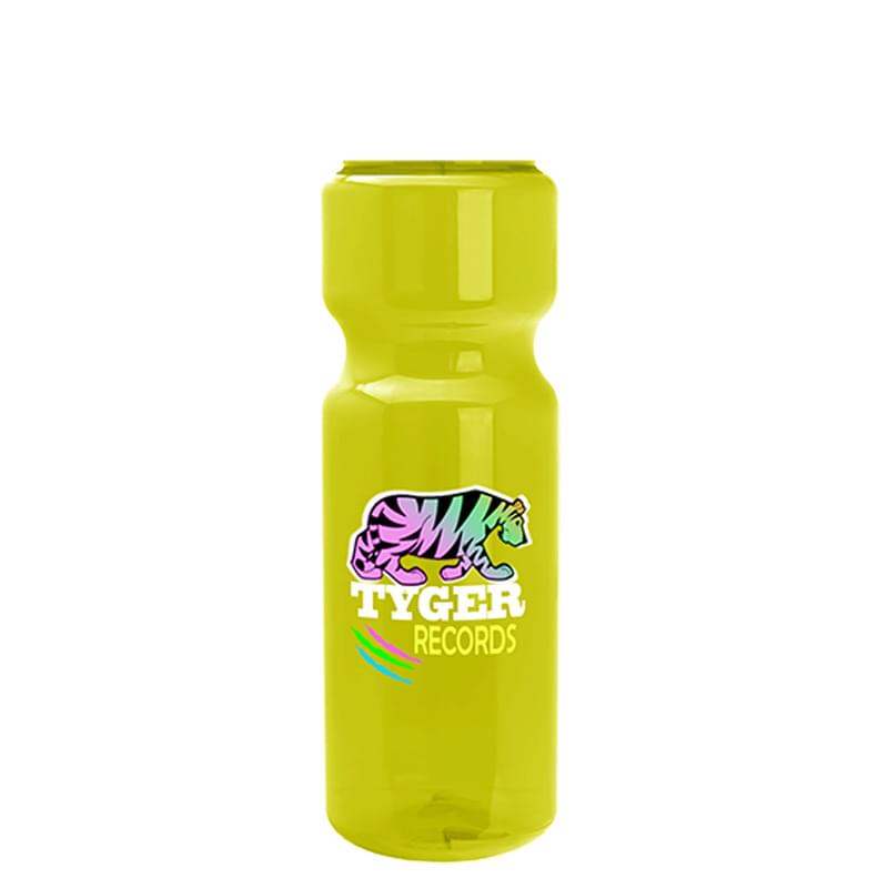 28 oz. Trans. Bottle with Snap Lid - DP