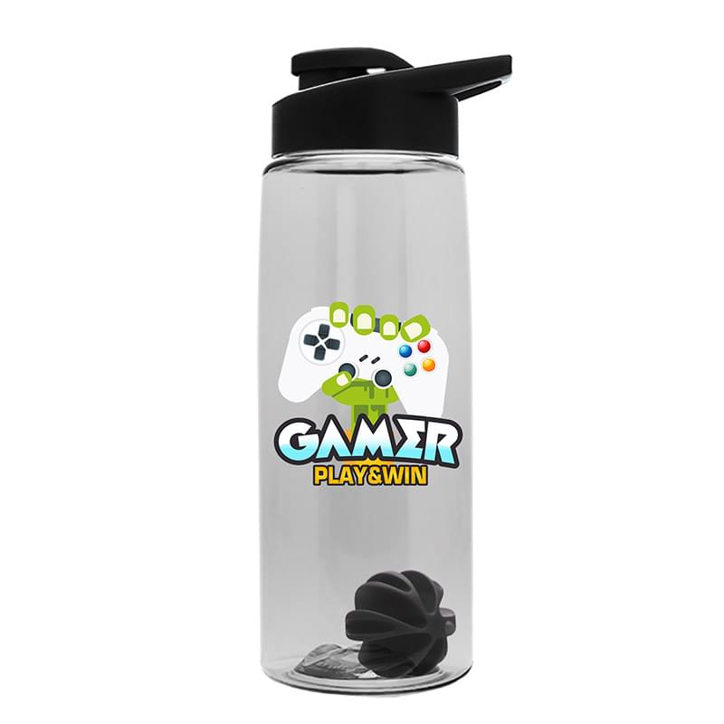 Digital Flair Shaker with Snap Lid