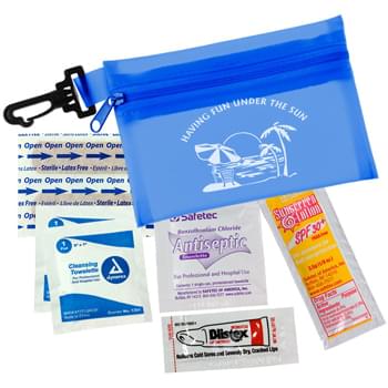 Translucent Zip Tote Sun Kit