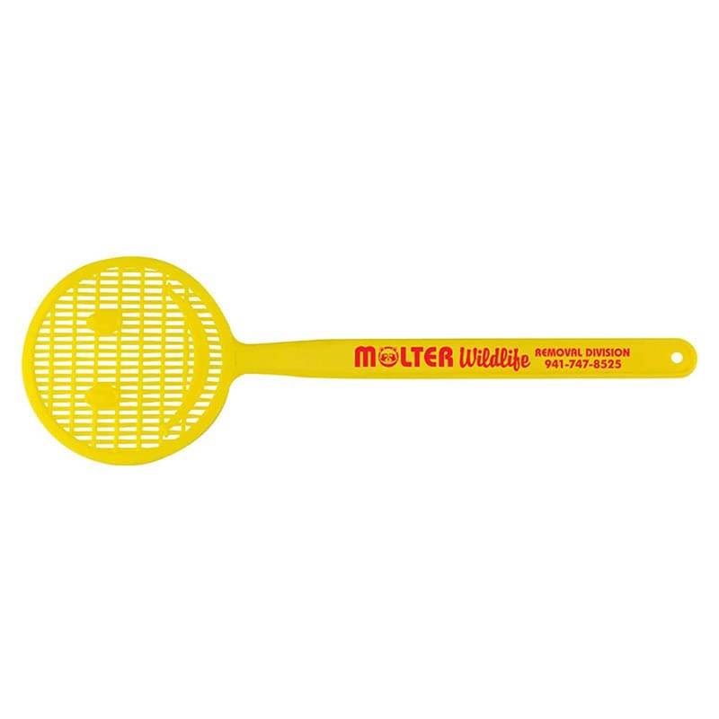 16" Smiley Face Round Shaped Flyswatter
