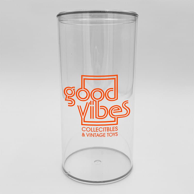 4.5"W x 8.5" H Clear Plastic Cylinder