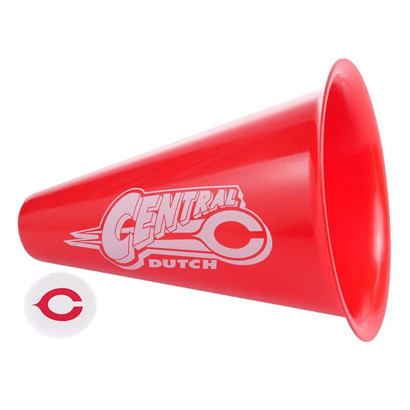 8" Megaphone with Imprinted Cap