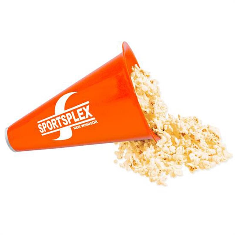 Megaphone with Popcorn Cap