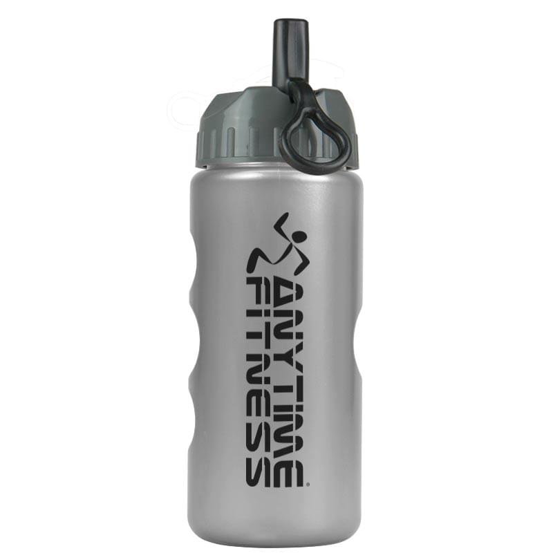 22 oz. Metalike Mini Peak Tritan Sports Bottle - Flip Straw Lid