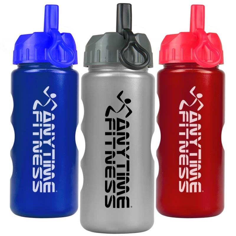 Mini Peak - 22 oz. Metalike Bottle -Flip Straw Lid