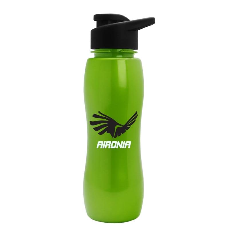 Slim Grip -25 oz. Metalike Bottle-Drink-Thru Lid