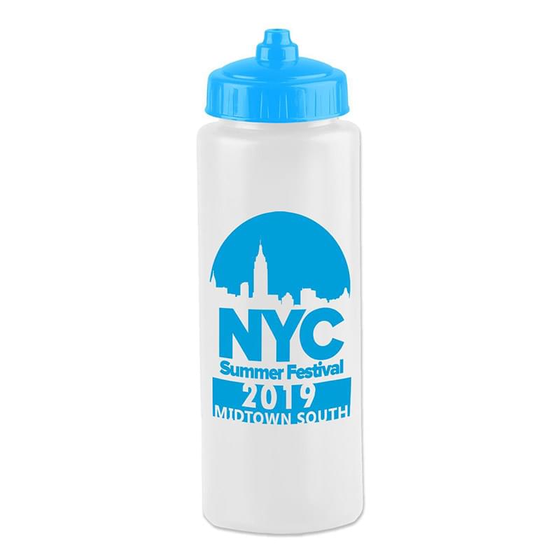 32 Oz. MWV Sport Water Bottle w/Mighty Shot Valve