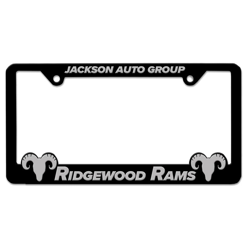 Hi-Impact 3D Traditional License Plate Frame - ABS