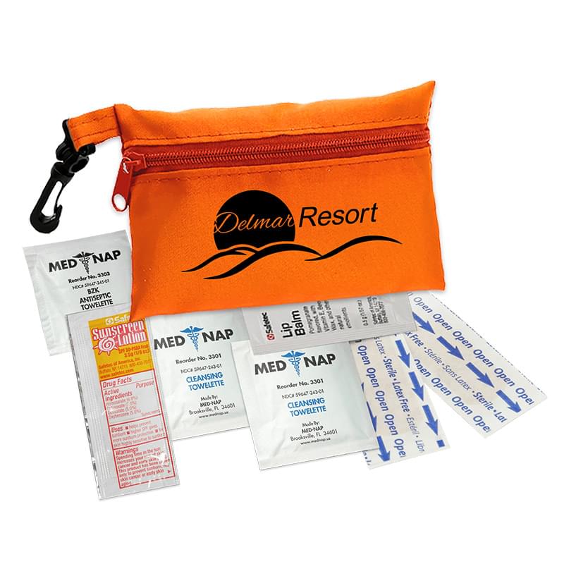 Zipper Tote Sun Kit with Sunblock