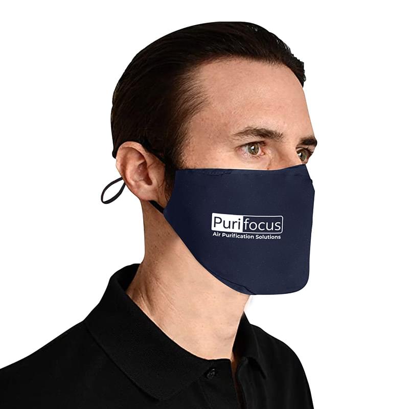 3 Ply Cotton Fitted Mask + Filter