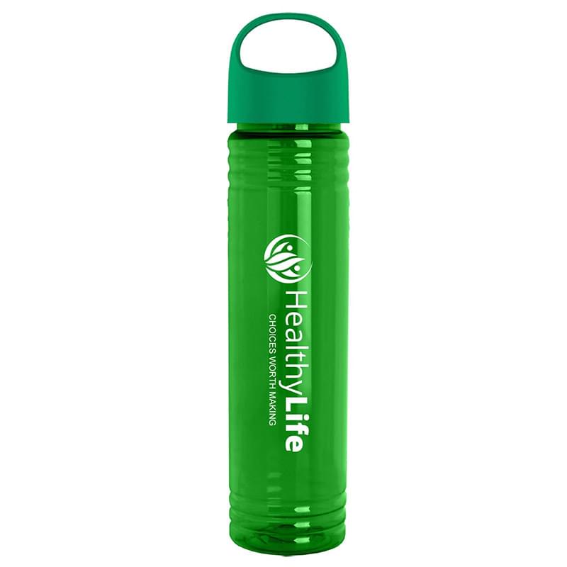 32 oz. Adventure Bottle with Oval Crest Lid  - made with Tritan™ ReNew