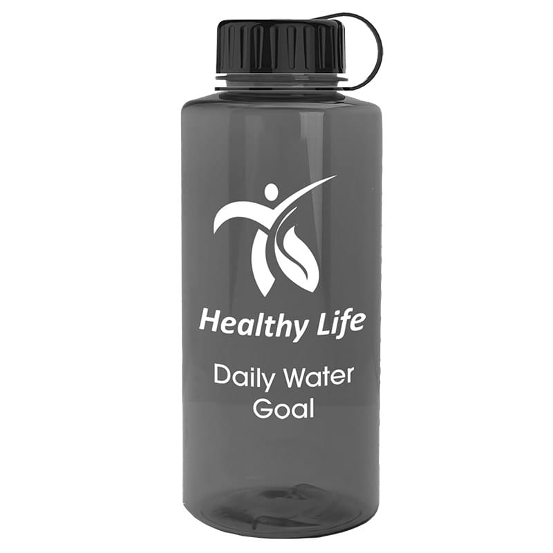 The Mountaineer - 36 oz. Tritan™ bottle with Tethered lid