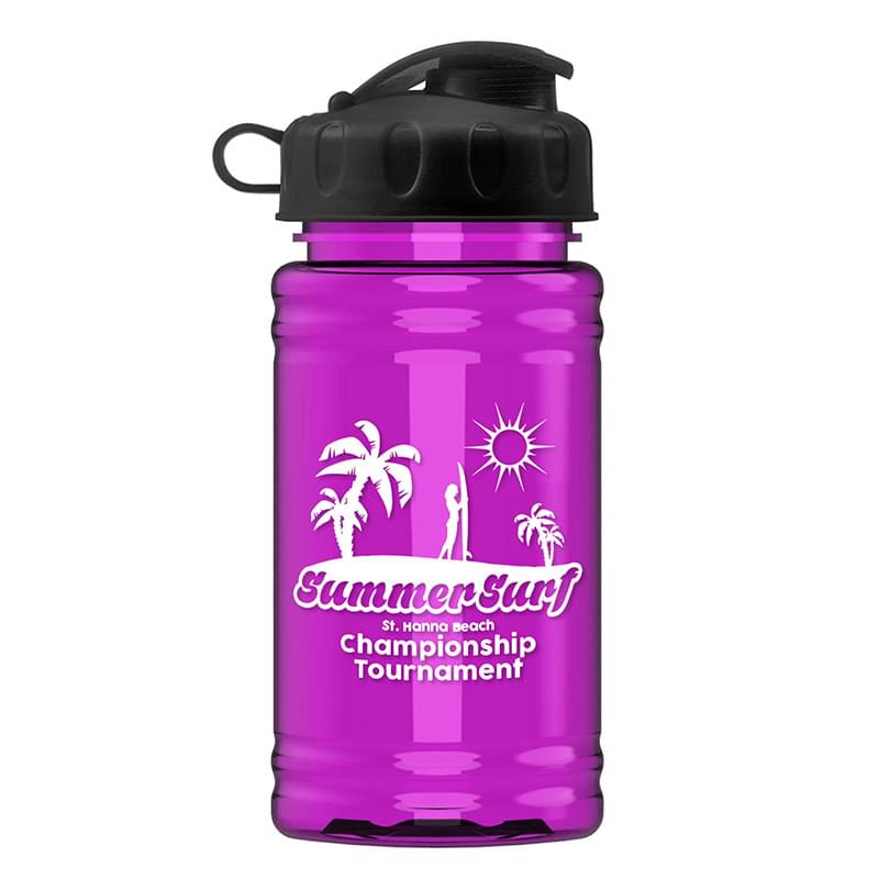 UpCycle - Mini 16 oz. rPet Sports Bottle with Flip Lid