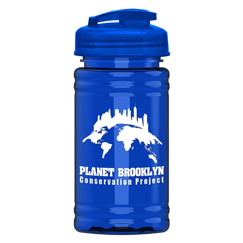 UpCycle - Mini 16 oz. rPet Sports Bottle with USA Flip Lid