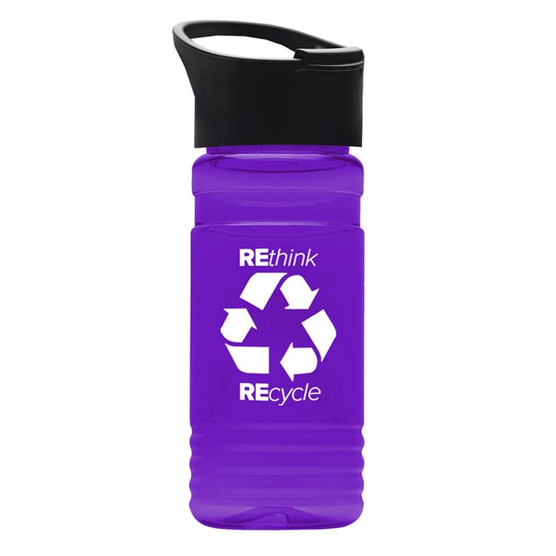 20 oz. UpCycle rPet Bottle with Pop-Up Lid