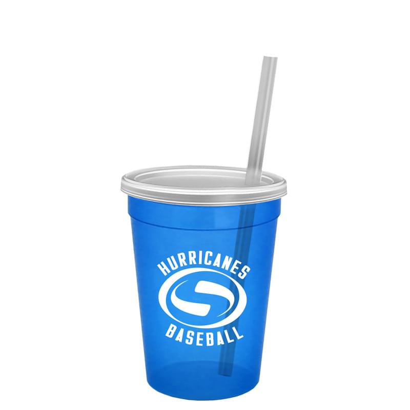 Cups-On-The-Go - 12oz. Trans. Stadium Cup