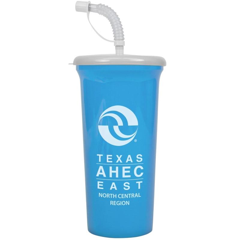 32 oz. Sports Super Sipper Cup with Straw Lid