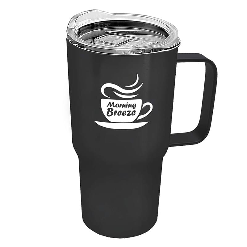 The Command - 18 oz. Stainless Steel Auto Mug with Metal Handle