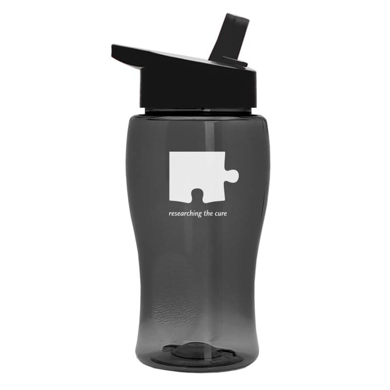 18 oz. Pure-Poly Junior Sports Bottle - Straw Handle Lid
