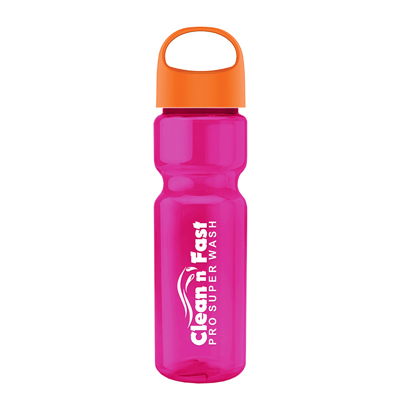 Garyline® Champ Bottle with Oval Crest Lid - 28 oz.