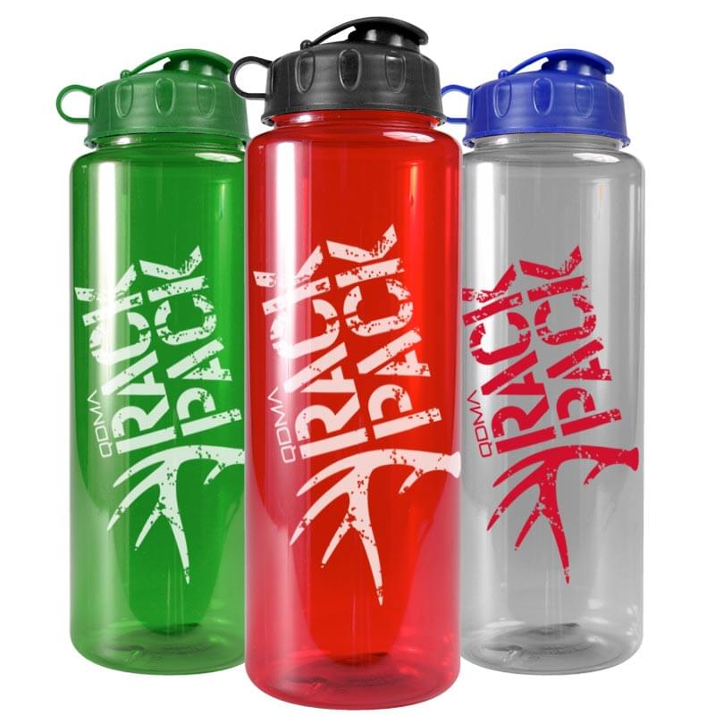 The Guzzler - 32 oz. Trans. Color Bottles