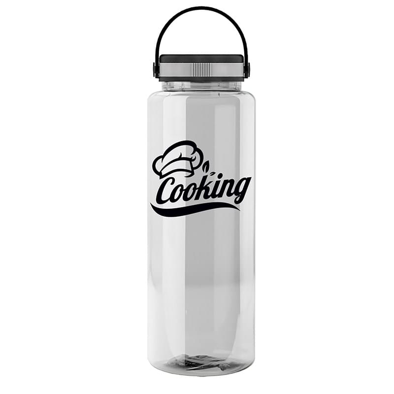 The Guzzler - 32 Oz. Trans. Bottle-EZ-Grip Lid