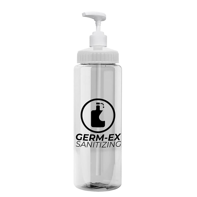 32 oz. Transparent Pump Bottle
