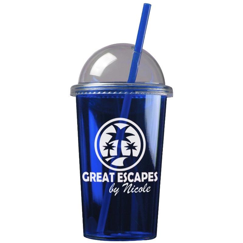 The Patriot - 20 oz. Travel Tumbler (Dome Lid)