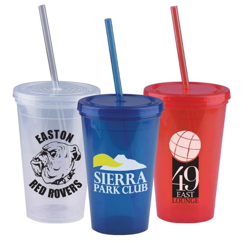 The Pioneer - 16 oz. Insulated Straw Tumbler