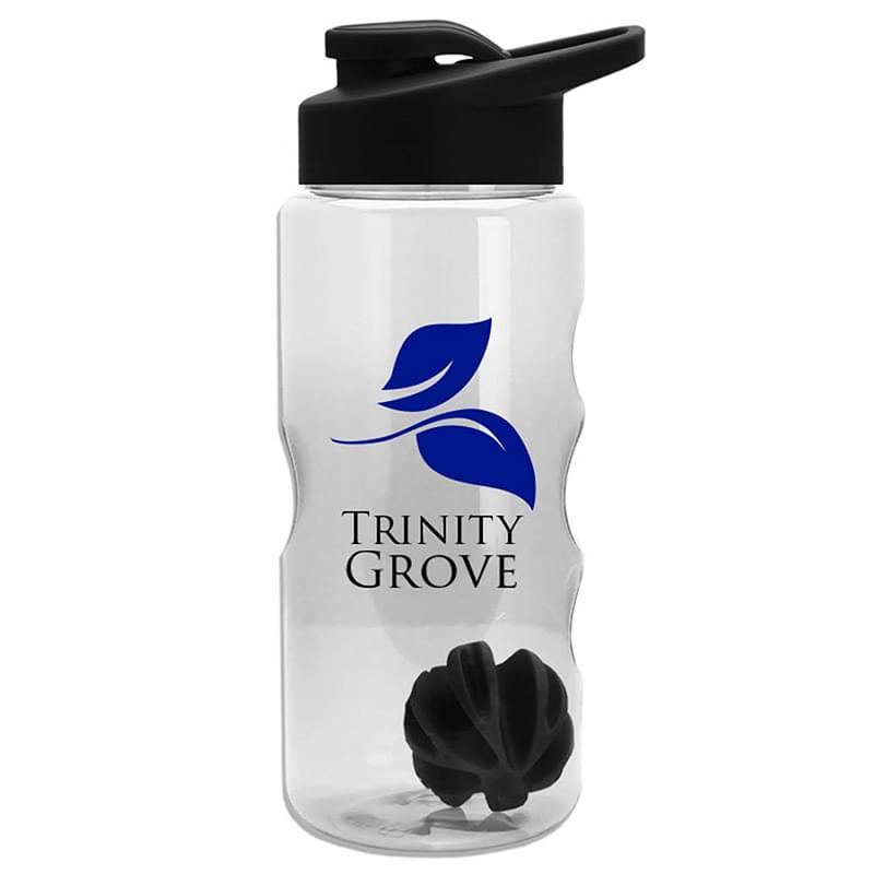 22 oz. Tritan Mini Shaker Sports Bottle - Drink Thru Lid