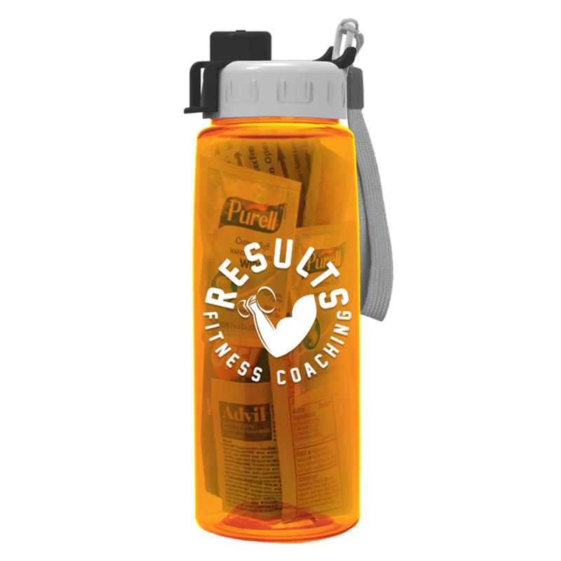 26 oz. Tritan Bottle Survival Kit - Snap Lid
