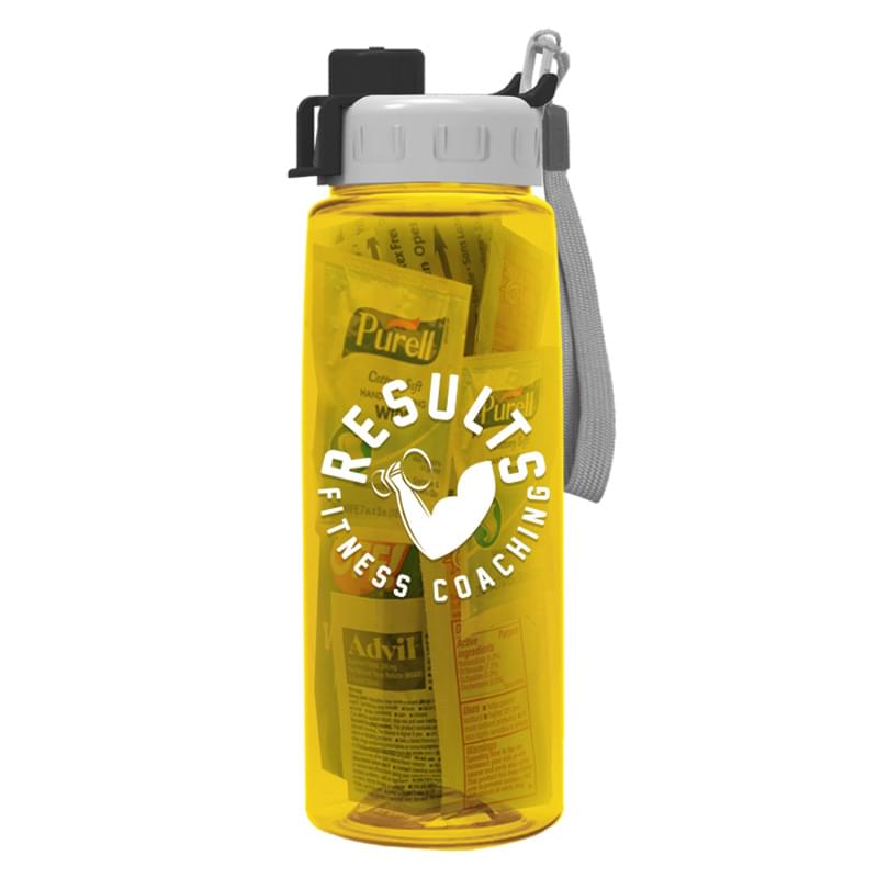 26 oz. Tritan Bottle Survival Kit - Snap Lid