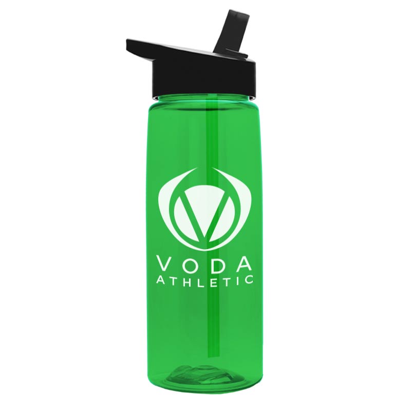 26 oz Tritan Flair Bottle with Flip Straw Lid