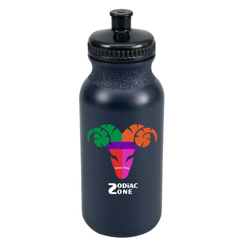 Sports Bike Bottles with Push Pull Cap - 20 oz. 