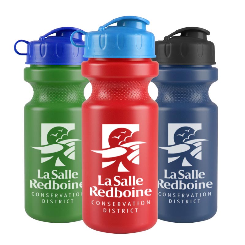 22 oz. Eco-Cycle Bottle with Flip Top Lid