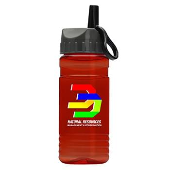 20 oz. UpCycle rPET Bottle Ring Straw Lid - Digital