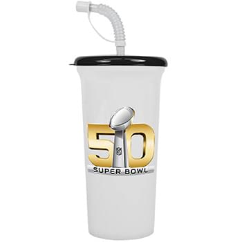 Digital 32 oz. Sport Sipper Cup with Straw Lid