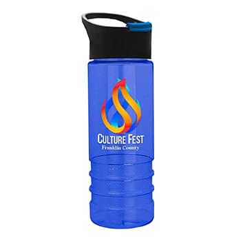 Salute2 - 24 oz. Tritan Bottle With Pop-up Sip Lid - Digital