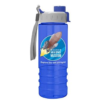 Salute2 - 24 oz. Tritan Bottle - Quick Snap Lid - Digital