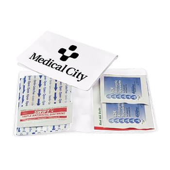 Med-Wallet Vinyl First Aid Folder Kit